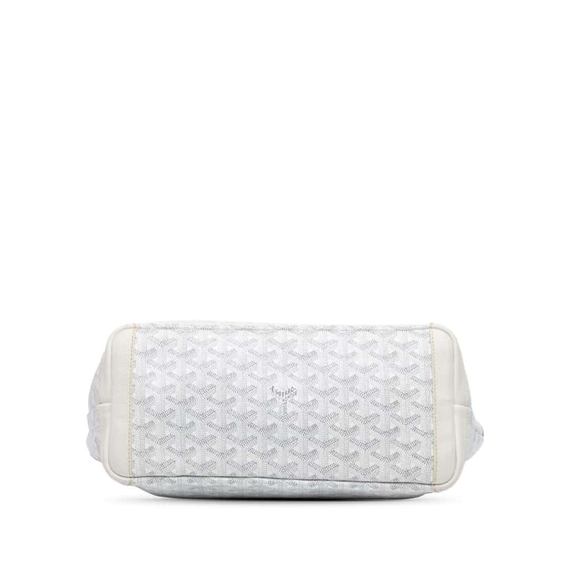 Goyard Goyardine Artois PM White Canvas Good condition - Inside View