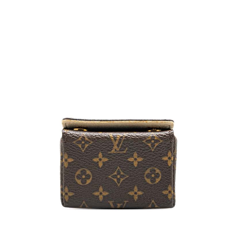 Louis Vuitton Monogram Ring Case Brown Canvas Good condition - Inside View