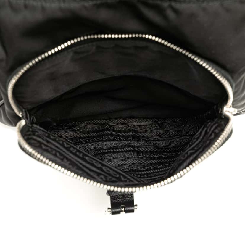 Prada Tessuto Shoulder Bag Black Good condition - Box View