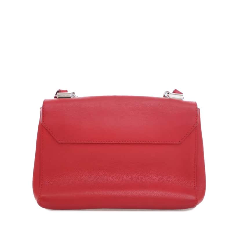 Louis Vuitton Leather Lockme II BB Red Leather Very good condition - Back View
