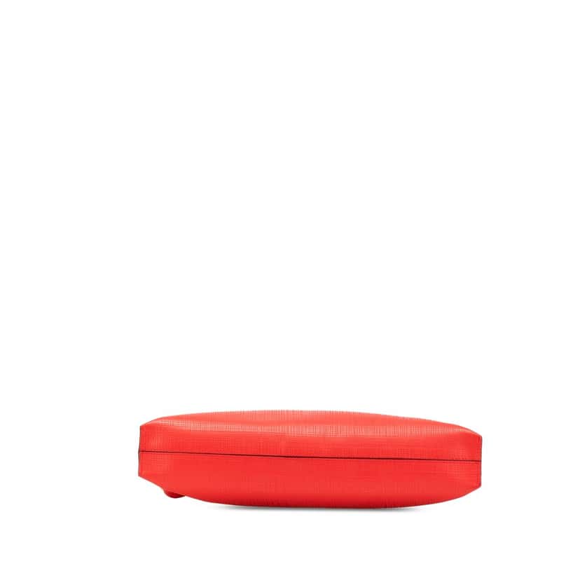 Loewe Leather Anagram T Clutch Red Leather Good condition - Inside View