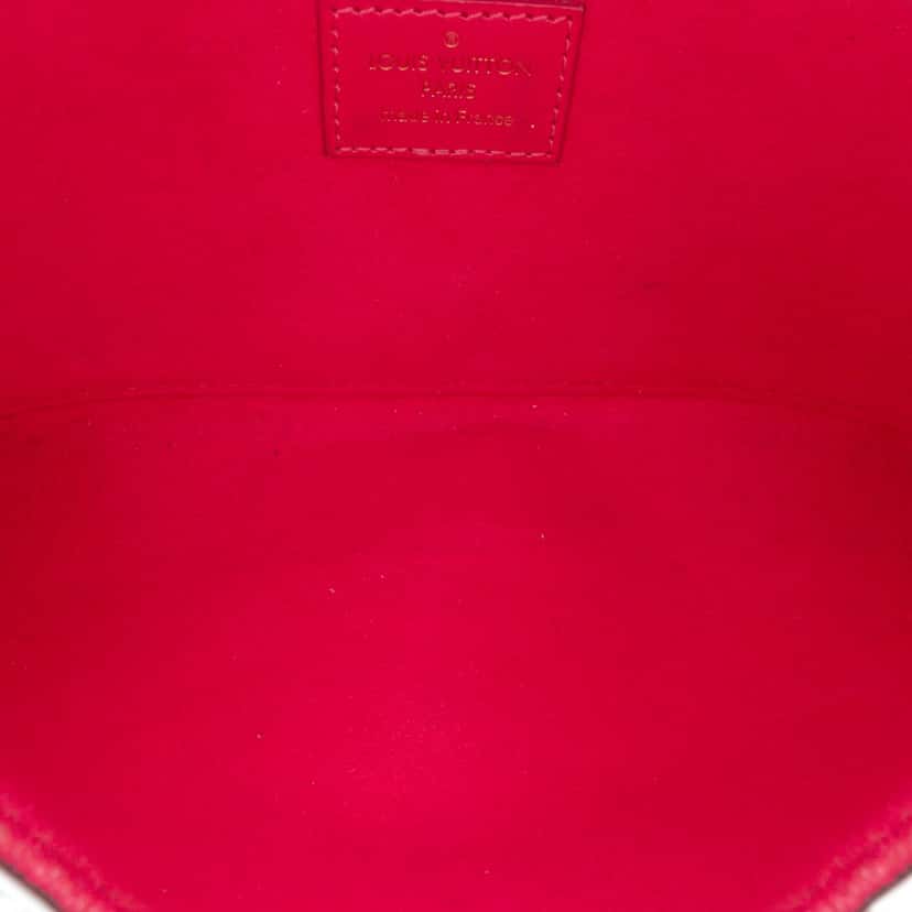 Louis Vuitton Epi Pochette Felicie Patchwork Pink Leather Good condition - Model View