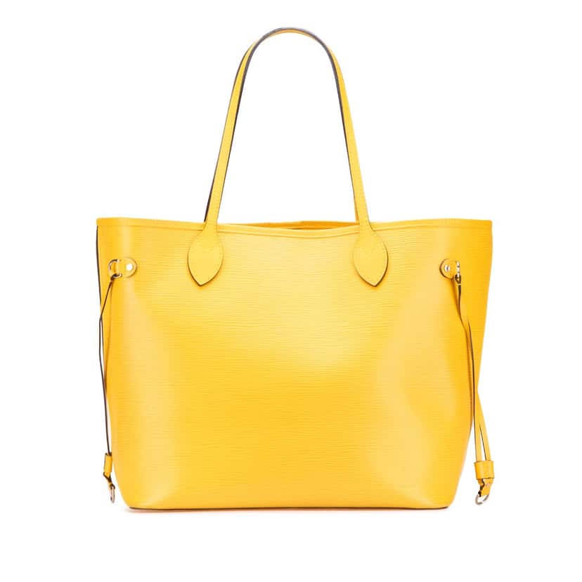 Louis Vuitton Epi Neverfull MM Yellow Leather Good condition - Front View