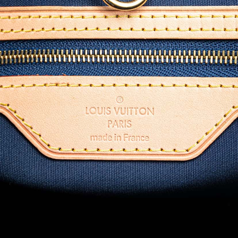 Louis Vuitton Monogram Vernis Ikat Catalina Blue Leather Good condition - Box View