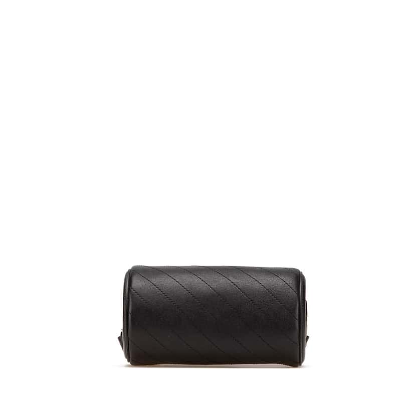 Gucci Mini Leather Blondie Barrel Shoulder Bag Black Leather Good condition - Inside View