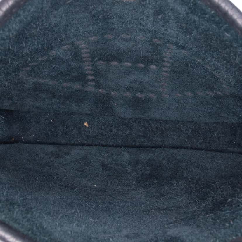 Hermès Clemence Evelyne I TPM Blue Leather Good condition - Model View