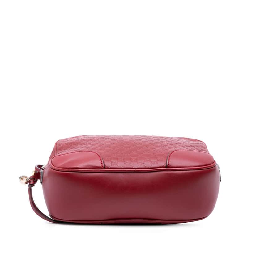 Gucci Microguccissima Bree Crossbody Red Leather Good condition - Inside View