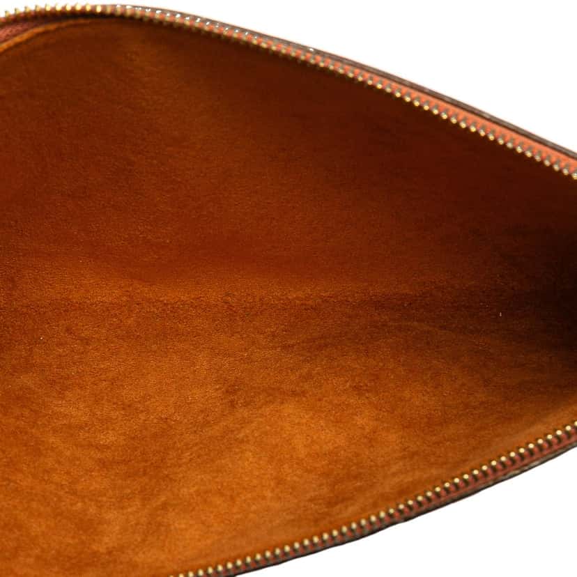 Louis Vuitton Epi Pochette Accessoires Brown Leather Good condition - Model View