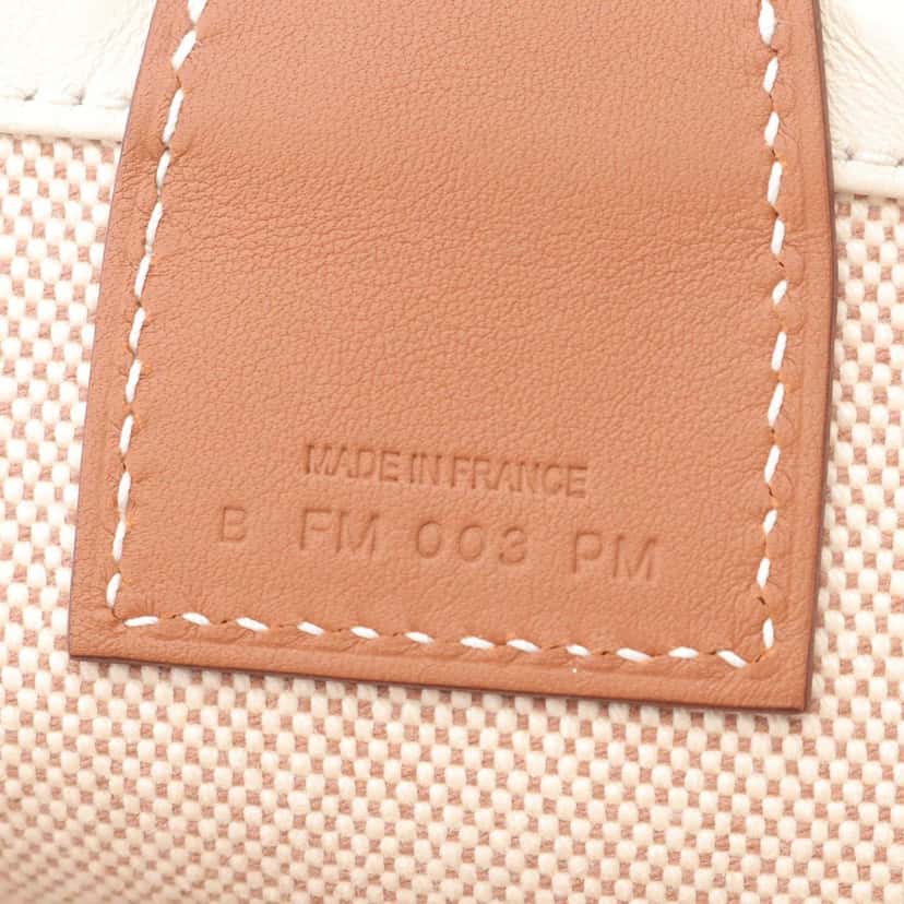 Hermès Toile Sac Steeple 25 Brown Canvas Very good condition - Model View