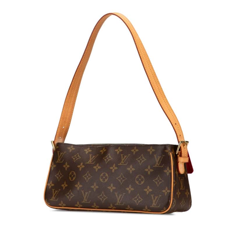 Louis Vuitton Monogram Viva Cite MM Brown Canvas Good condition - Back View