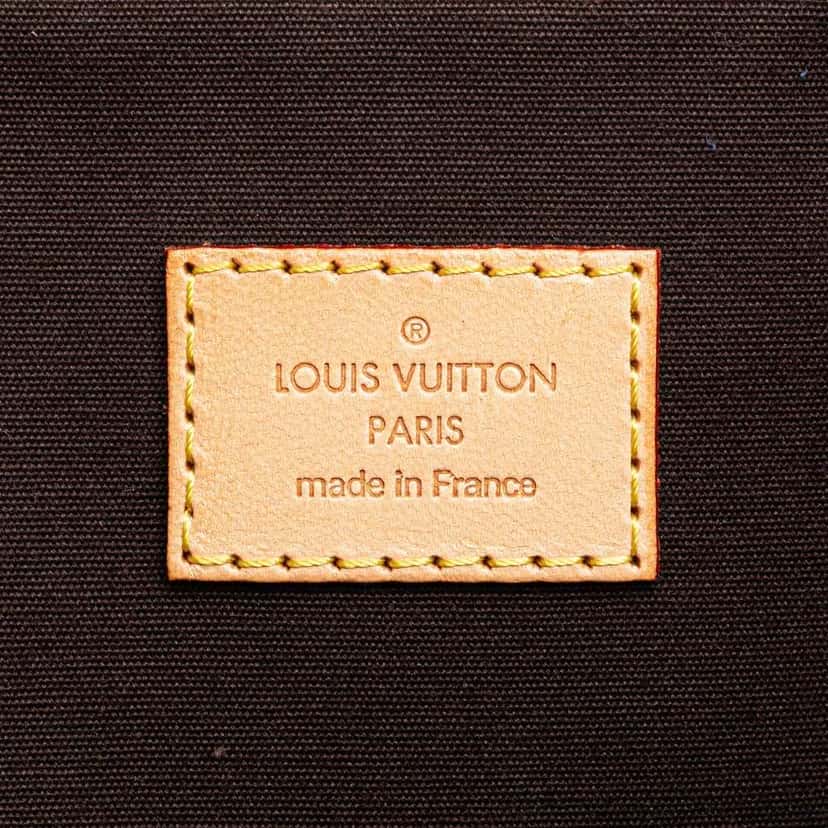 Louis Vuitton Monogram Vernis Bellevue GM Purple Leather Good condition - Box View