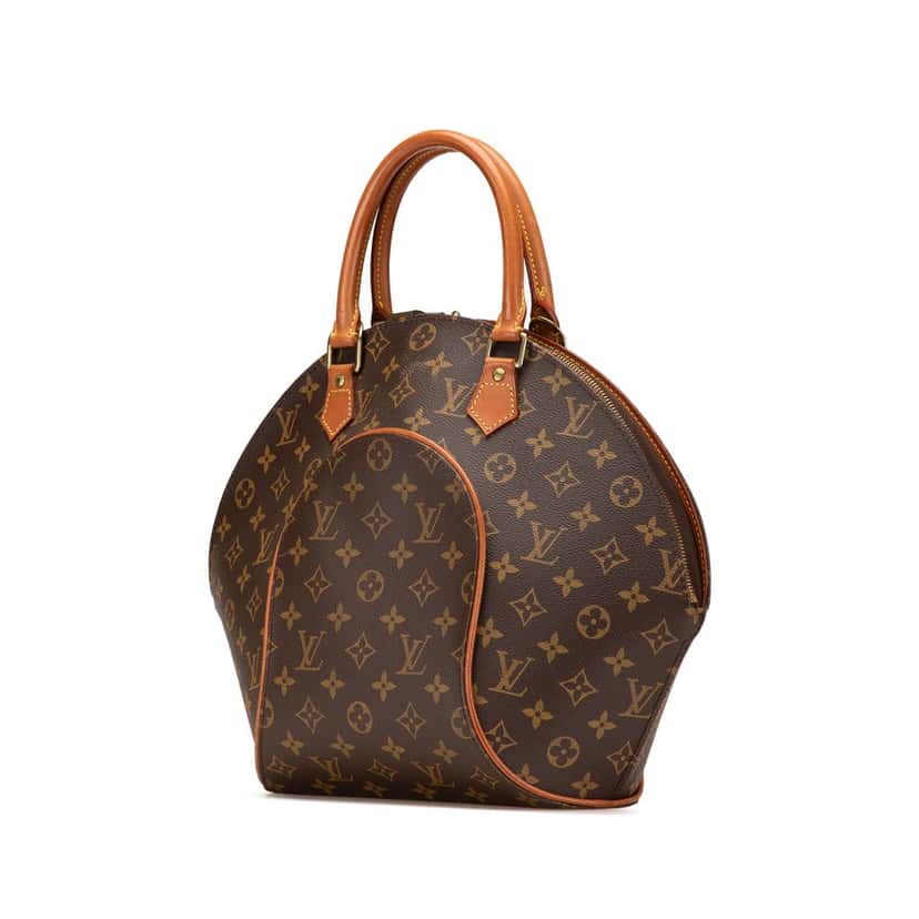 Louis Vuitton Monogram Ellipse MM Brown Canvas Fair condition - Back View