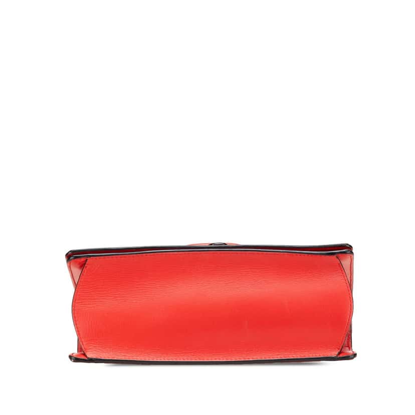 Loewe Medium Leather Barcelona Crossbody Red Leather Good condition - Inside View