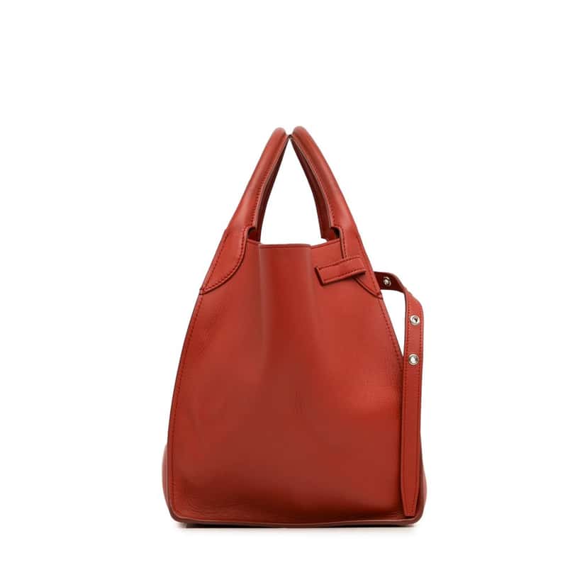 Celine Small Big Bag Red Leather Good condition - Inside View