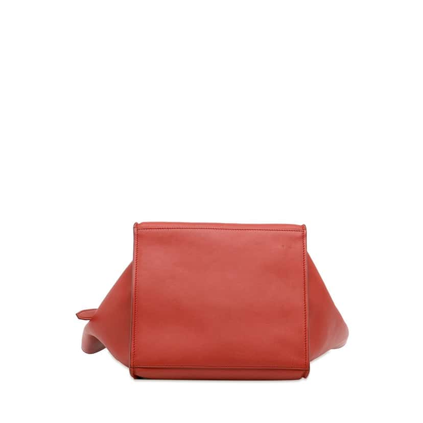 Celine Small Big Bag Red Leather Good condition - Box View