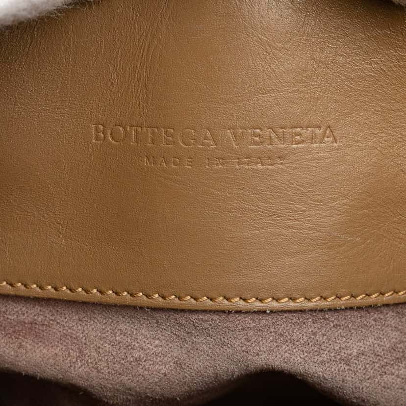 Bottega Veneta Small Nappa Intrecciato Roma Satchel Brown Leather Good condition - Box View