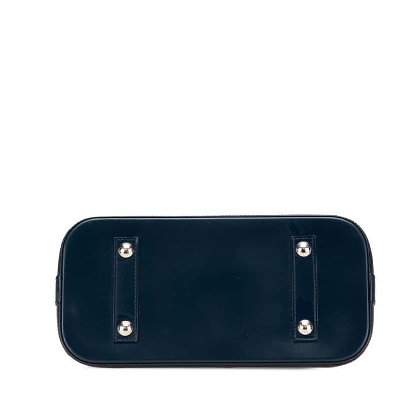 Louis Vuitton Epi Alma PM Blue Leather Good condition - Inside View