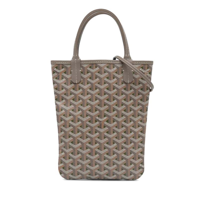 Goyard Goyardine Poitiers Claire Voie Brown Canvas Good condition - Front View
