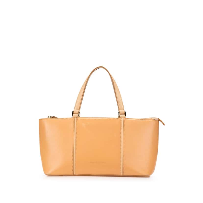 Burberry Leather Tote Brown Leather Good condition - Front View