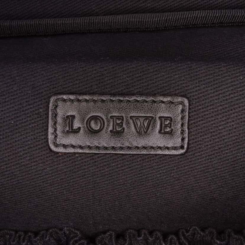 Loewe Anagram Canvas Vanity Case Black Canvas Good condition - Box View