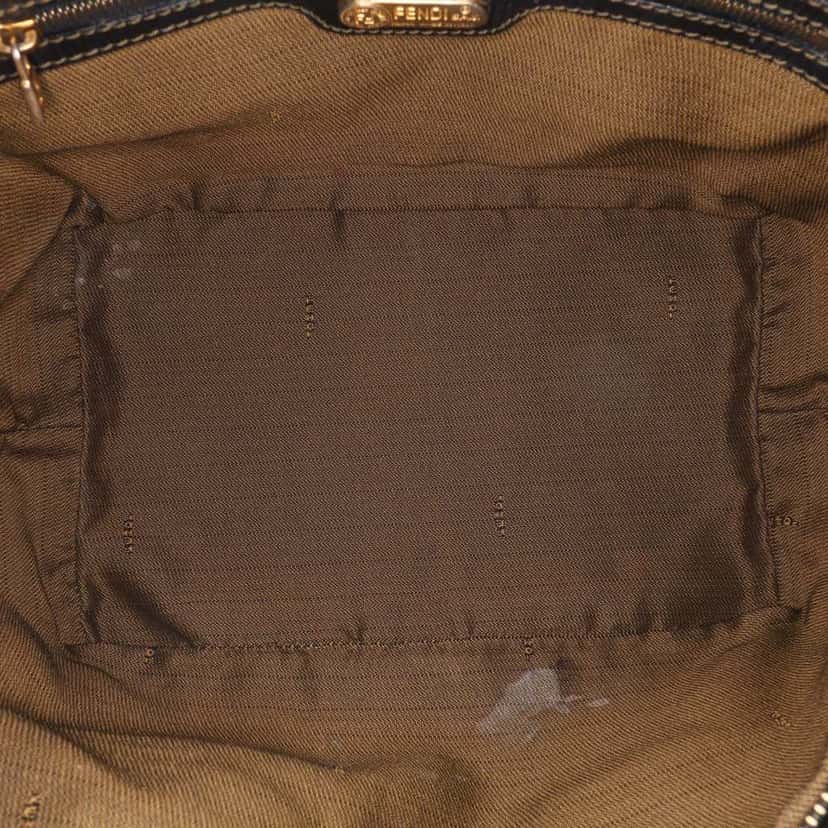 Fendi Zucca Canvas Tote Brown Canvas Fair condition - Model View