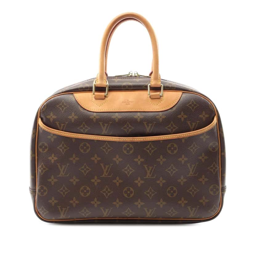 Louis Vuitton Monogram Deauville Brown Canvas Good condition - Front View