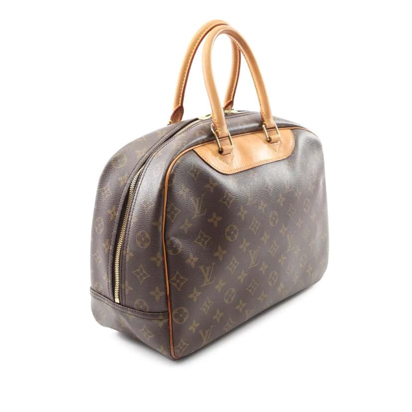 Louis Vuitton Monogram Deauville Brown Canvas Good condition - Back View