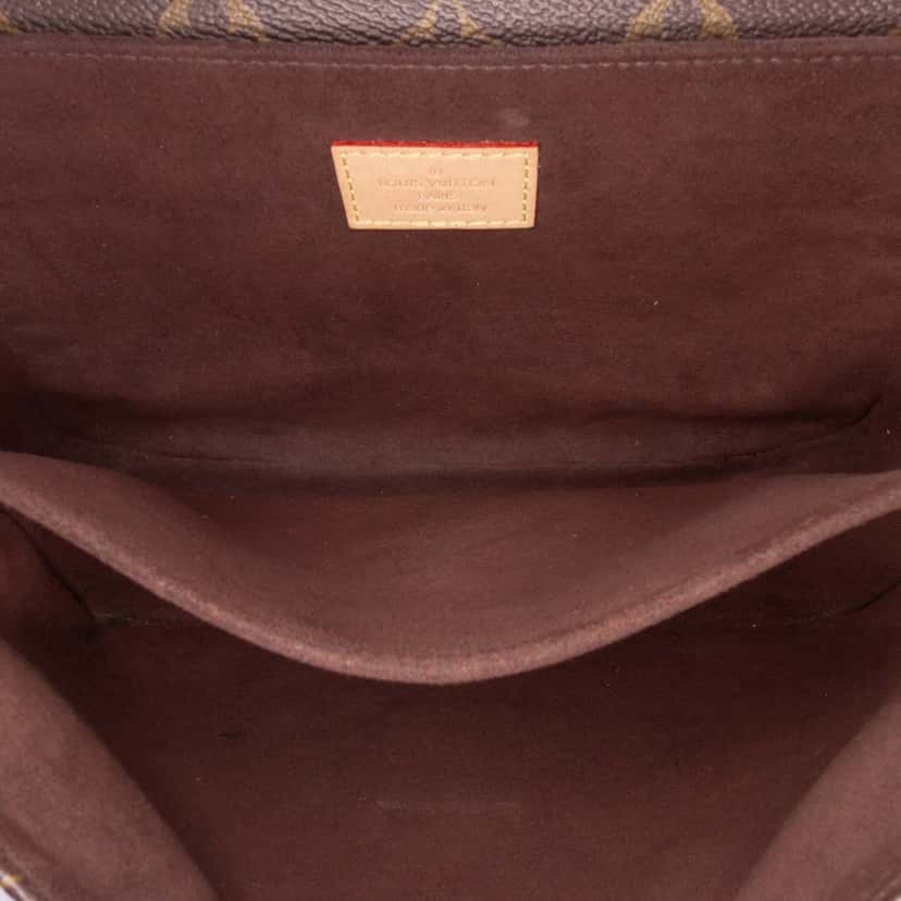 Louis Vuitton Monogram Pochette Metis Brown Canvas Good condition - Model View