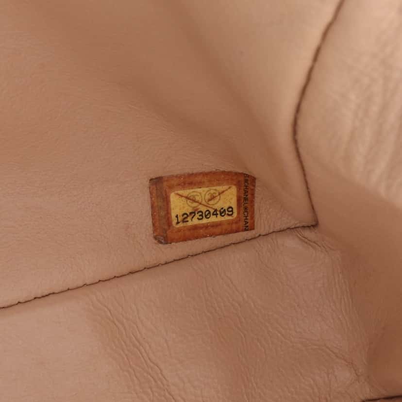 Chanel Classic Lambskin East West Single Flap Brown Leather Good condition - Box View