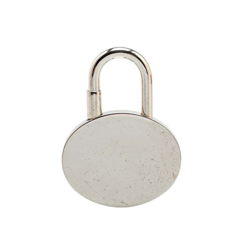 Hermès Palladium Annee Mediterranee Cadena Silver Metal Good condition - Back View