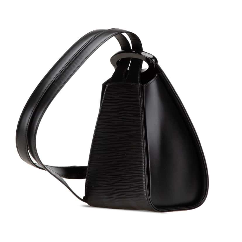 Louis Vuitton Epi Minuit Black Leather Good condition - Back View