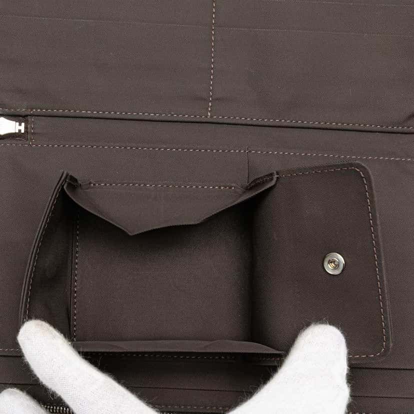 Hermès Toile Steeple GM Wallet Brown Canvas Good condition - Box View