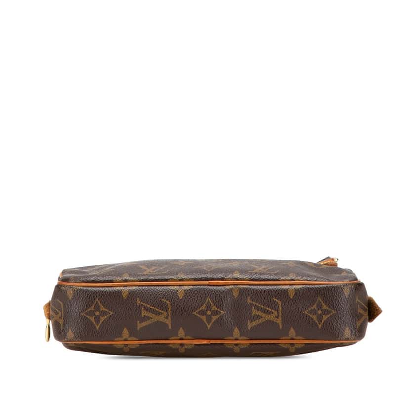 Louis Vuitton Monogram Pochette Marly Bandouliere Brown Canvas Good condition - Inside View