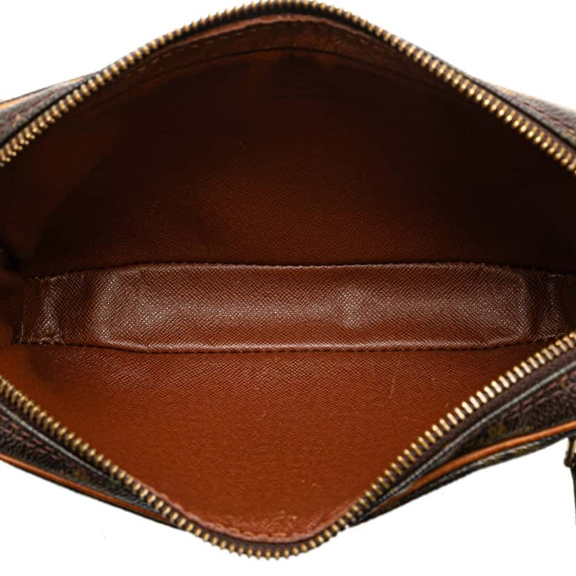 Louis Vuitton Monogram Pochette Marly Bandouliere Brown Canvas Good condition - Model View