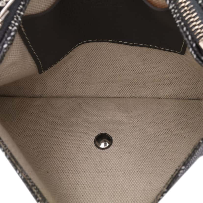 Goyard Goyardine Plumet Pocket Wallet Grey Canvas Good condition - Model View