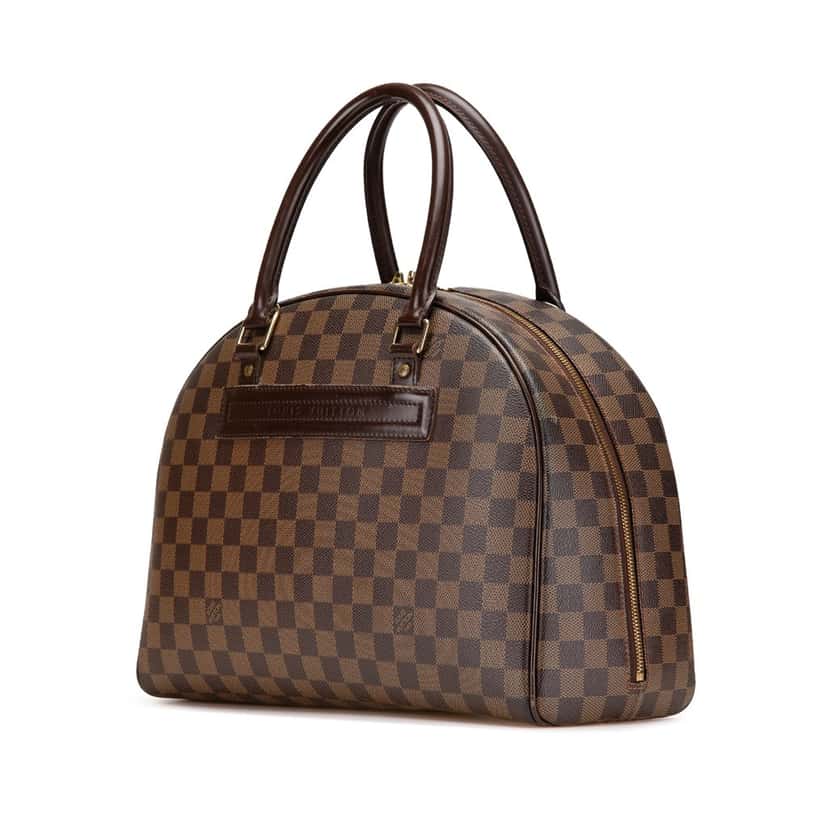 Louis Vuitton Damier Ebene Nolita Brown Canvas Good condition - Back View