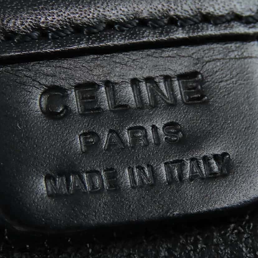 Celine Macadam Coated Canvas Shoulder Bag Brown Canvas Good condition - Box View