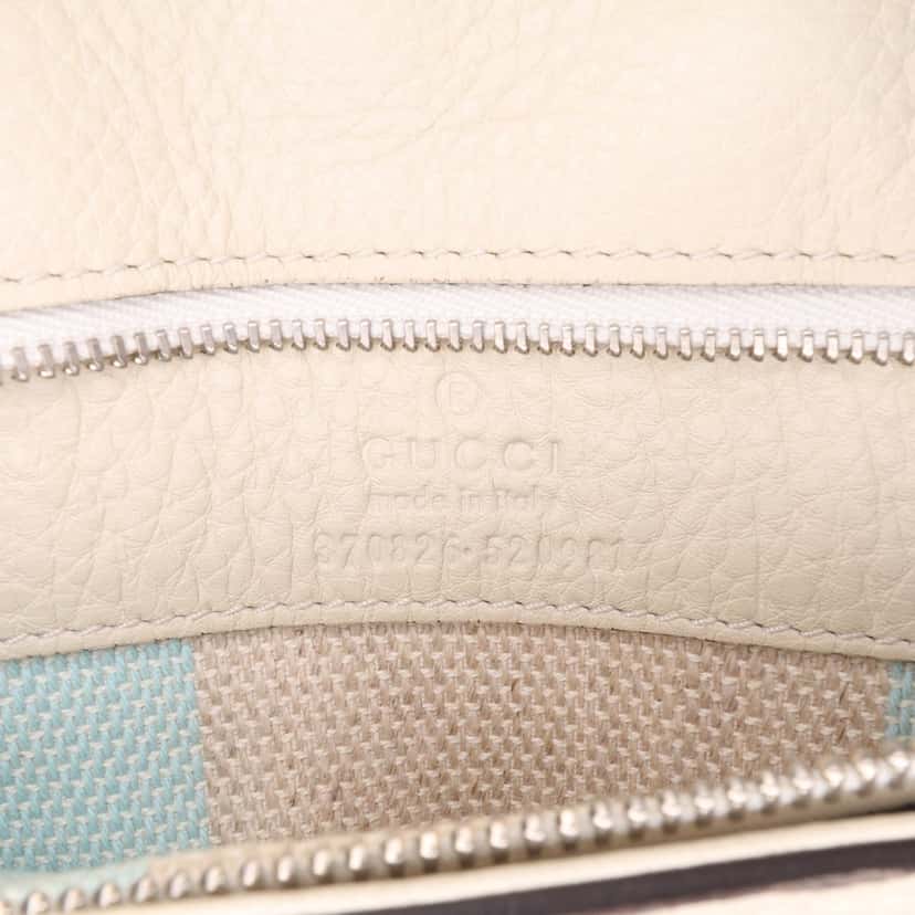 Gucci Medium Leather Bamboo Daily Crossbody Brown Leather Good condition - Box View