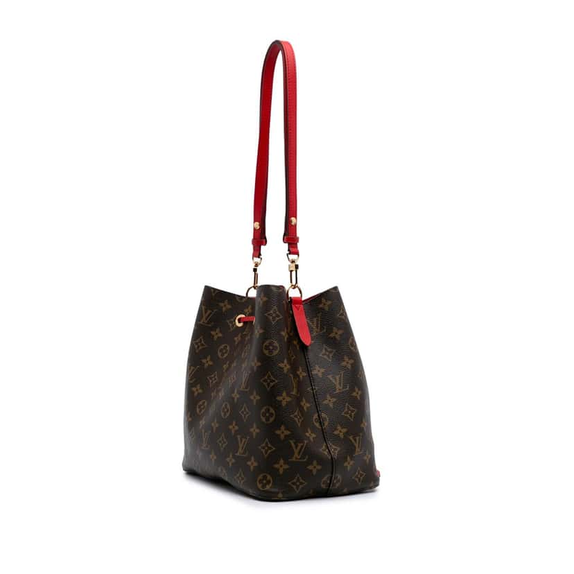 Louis Vuitton Monogram Neonoe MM Brown Canvas Good condition - Back View