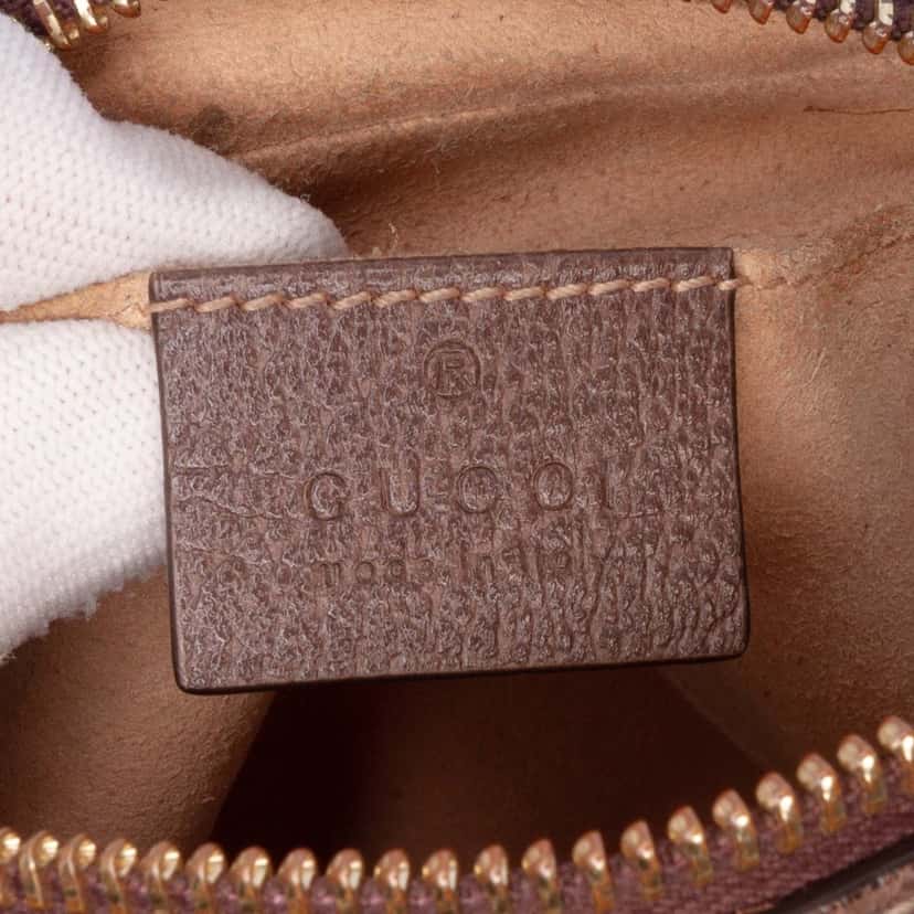 Gucci Mini GG Supreme Ophidia Crossbody Brown Canvas Good condition - Box View