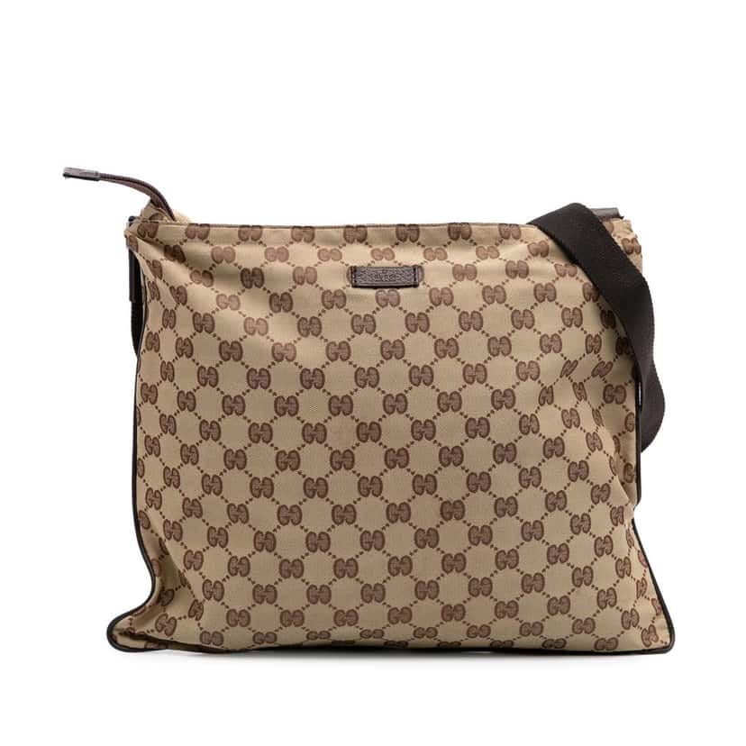 Gucci GG Canvas Crossbody Brown Canvas Good condition - Front View