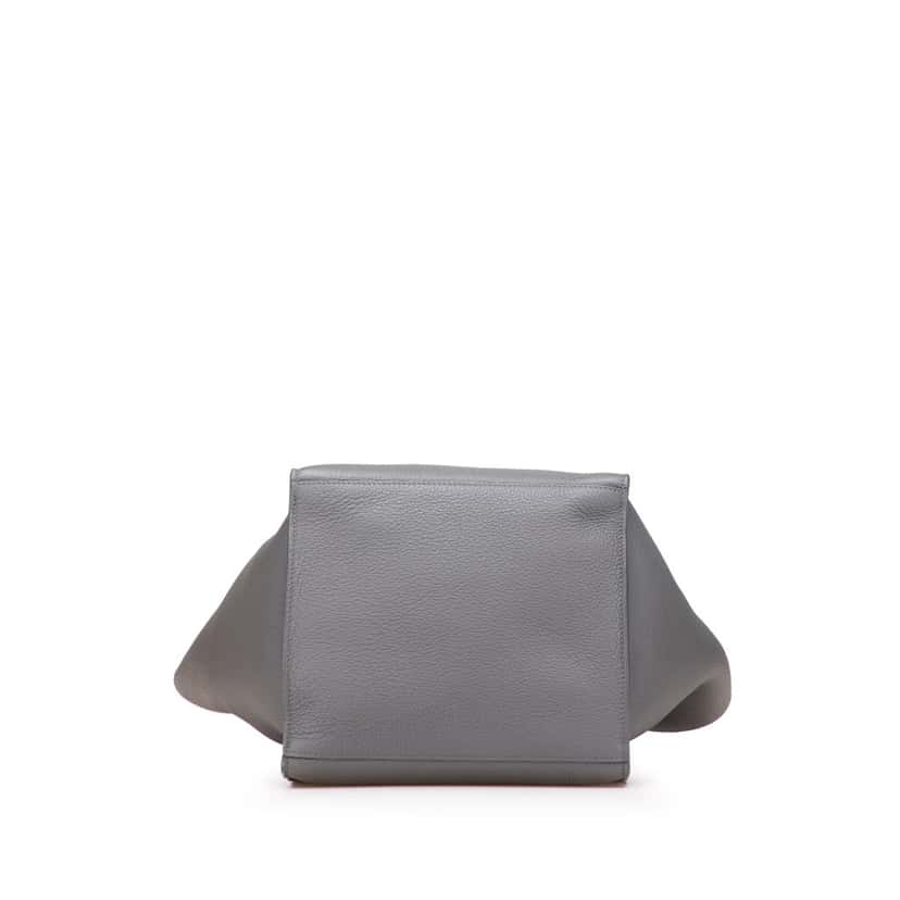 Celine Small Grained Calfskin Big Bag Grey Leather Good condition - Inside View