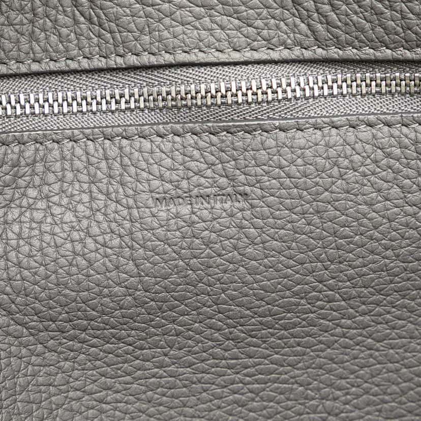 Celine Small Grained Calfskin Big Bag Grey Leather Good condition - Box View