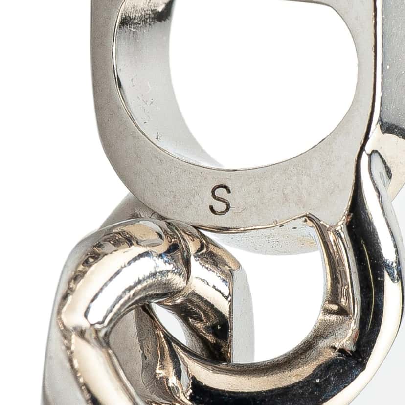 Dior Silver CD Logo Bracelet Silver Silver Good condition - Box View