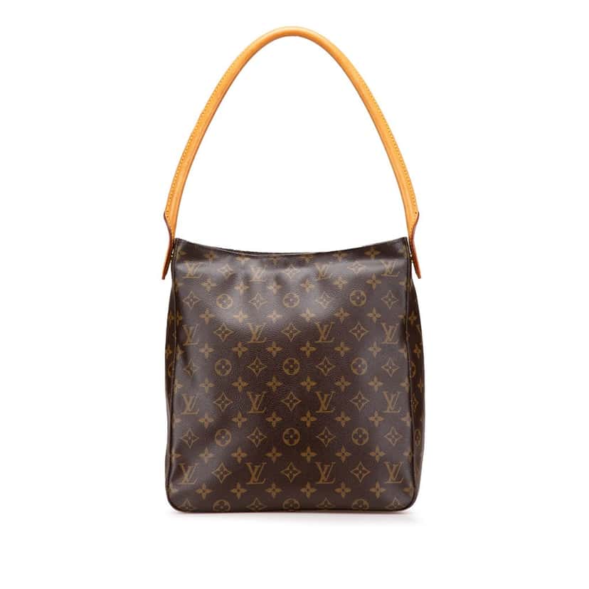 Louis Vuitton Monogram Looping GM Brown Canvas Good condition - Front View