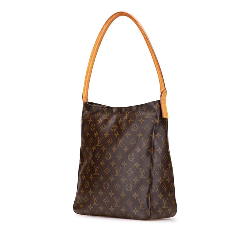 Louis Vuitton Monogram Looping GM Brown Canvas Good condition - Back View
