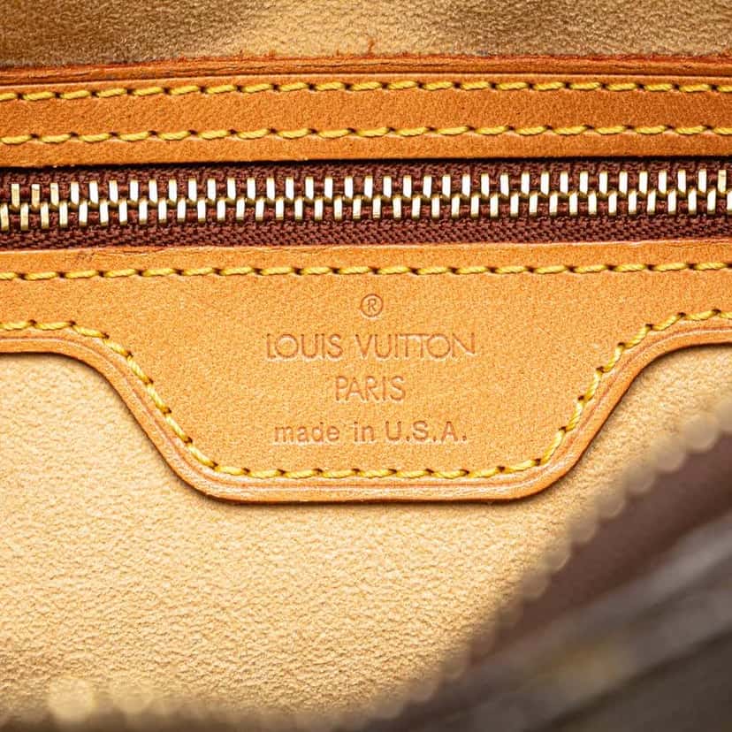 Louis Vuitton Monogram Looping GM Brown Canvas Good condition - Box View