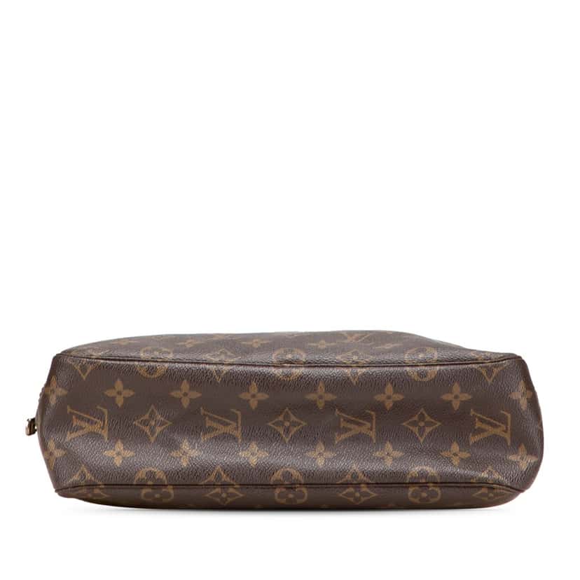 Louis Vuitton Monogram Trousse Toilette 28 Brown Canvas Good condition - Inside View