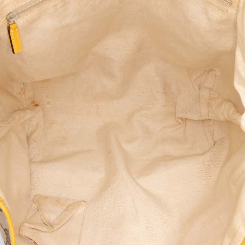 Gucci GG Canvas Web Jolie Tote Brown Canvas Good condition - Model View
