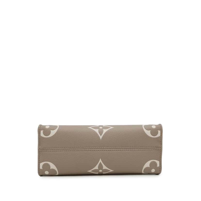 Louis Vuitton Bicolor Monogram Empreinte Giant OnTheGo PM Brown Leather Good condition - Inside View